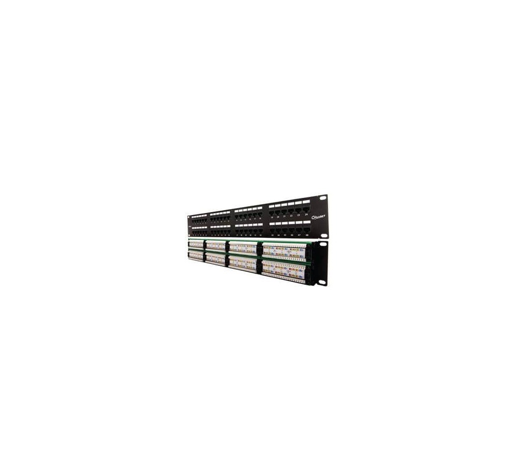 Giganet GN-C6-PP-24 Category 6 UTP 19” 24 Port Patch Panel