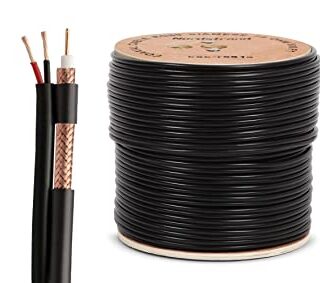 Coaxial cable with power 305M