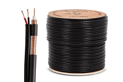 Coaxial cable with power 305M